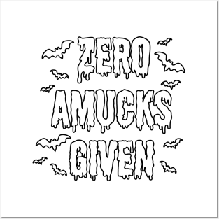 Zero Amucks Given Posters and Art